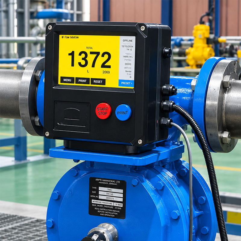 Smart Flow Counter & Preset Controller