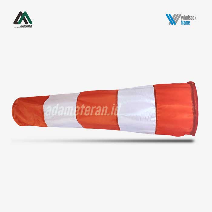 Windsock Orange Putih ukuran 50 cm Polyester: Tahan Lama 1 Windsock Orange Putih ukuran 50 cm Polyester